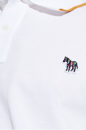PS Paul Smith Polo z naszywką z logo