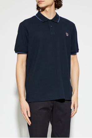 PS Paul Smith Cotton polo shirt with logo patch