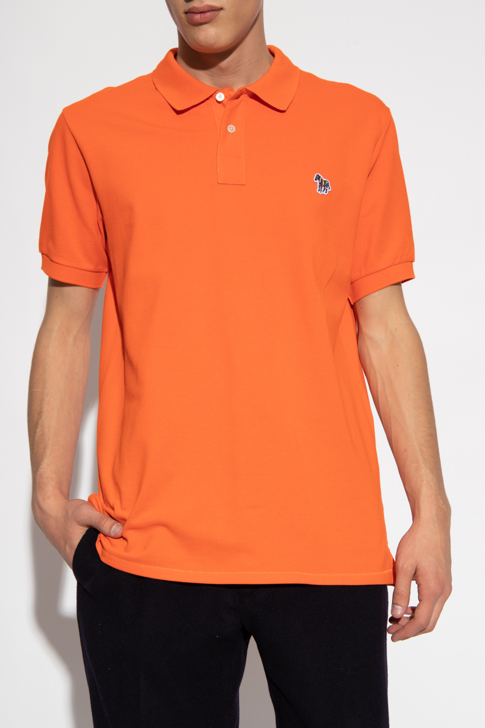 PS Paul Smith Kale polo shirt with patch