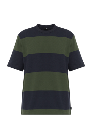 Camiseta de algodón a rayas