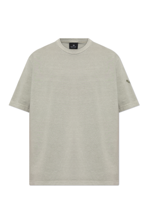 T-Shirt mit gesticktem Logo