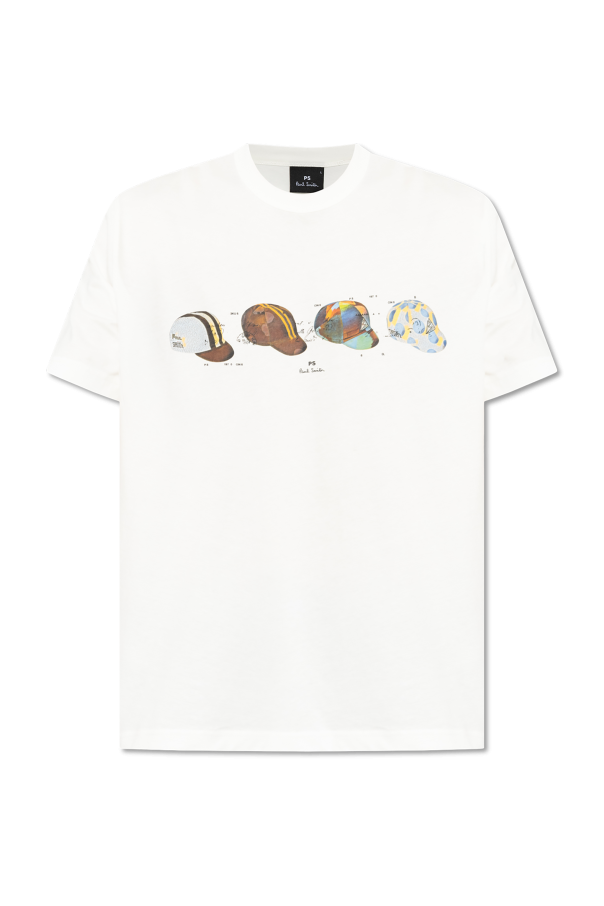 PS Paul Smith T-shirt z nadrukiem