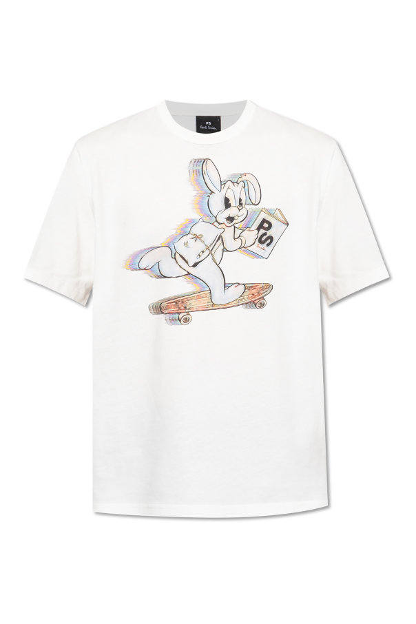 T-shirt with a colorful print od PS Paul Smith