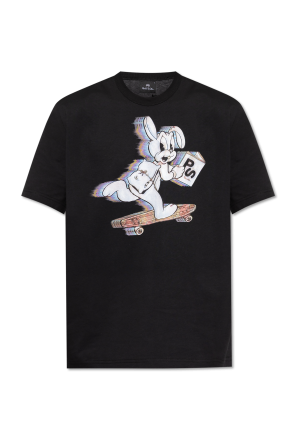 T-shirt with colorful print