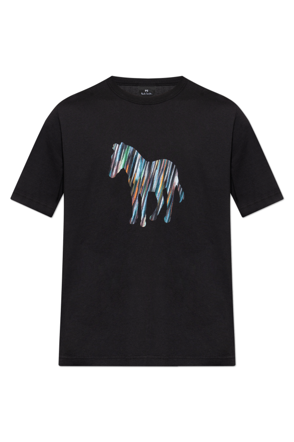 T-shirt with a colorful print od PS Paul Smith