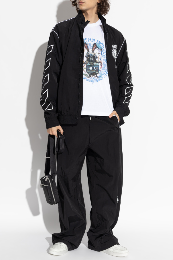 PS Paul Smith Camiseta con estampado de colores