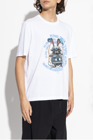 PS Paul Smith Camiseta con estampado de colores