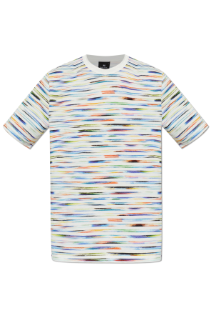 T-shirt ze wzorem w pasy od PS Paul Smith