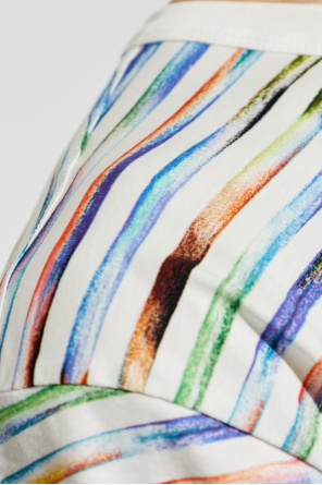 PS Paul Smith Camiseta con estampado de rayas