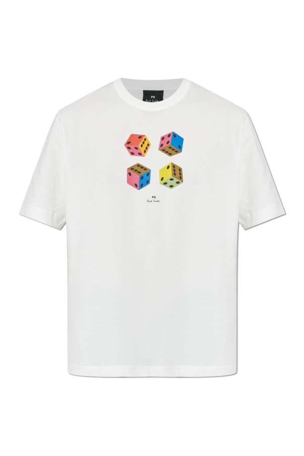 T-shirt with colorful print od PS Paul Smith