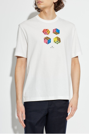 PS Paul Smith Camiseta con estampado de colores