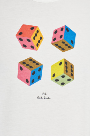 PS Paul Smith Camiseta con estampado de colores