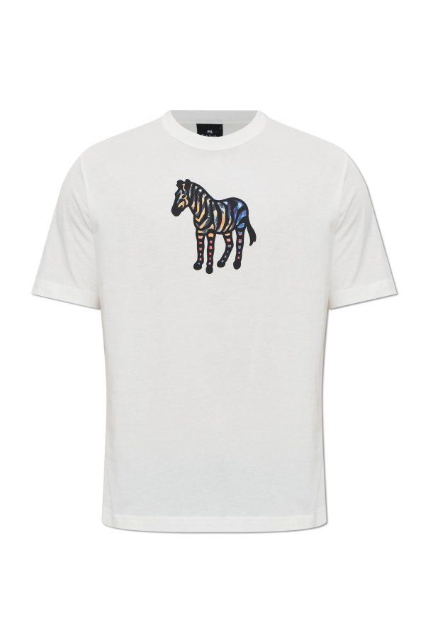 T-shirt with printed logo od PS Paul Smith