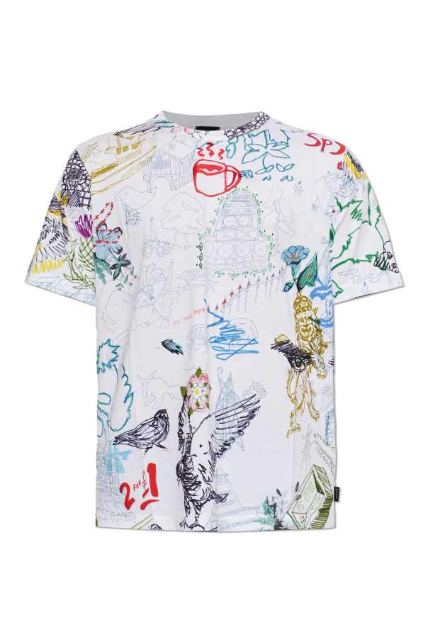 T-shirt with print od PS Paul Smith
