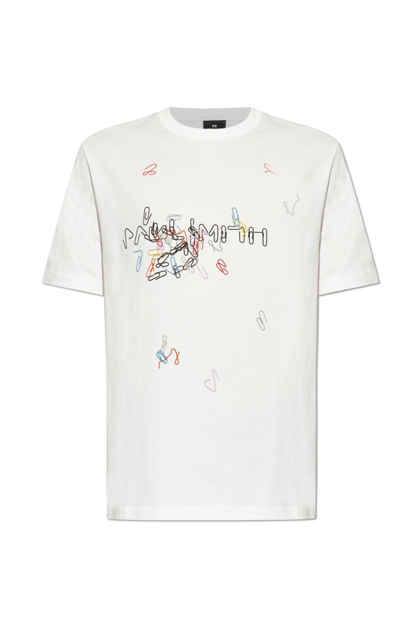 T-shirt with colorful print od PS Paul Smith