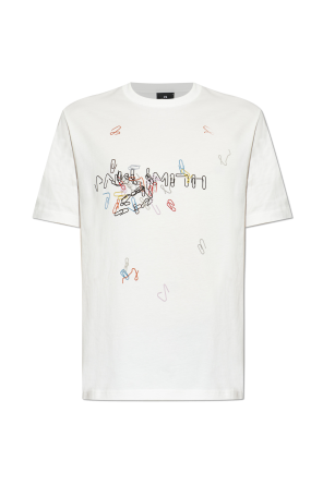 Camiseta con estampado de colores