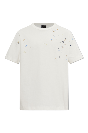 Camiseta con estampado de colores