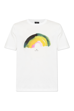 Camiseta con estampado de colores
