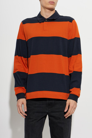 PS Paul Smith Gestreiftes Baumwoll-Poloshirt