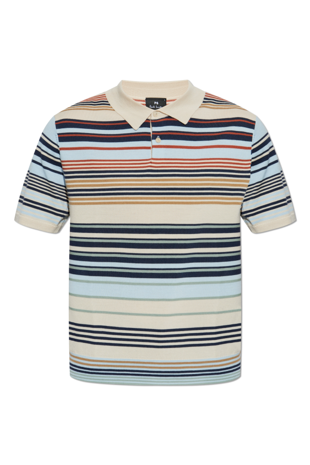PS Paul Smith Polo ze wzorem w pasy
