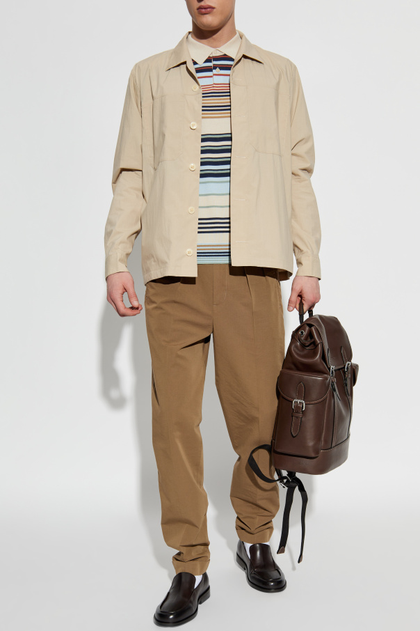 PS Paul Smith Polo ze wzorem w pasy