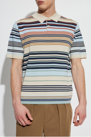 PS Paul Smith Polo ze wzorem w pasy