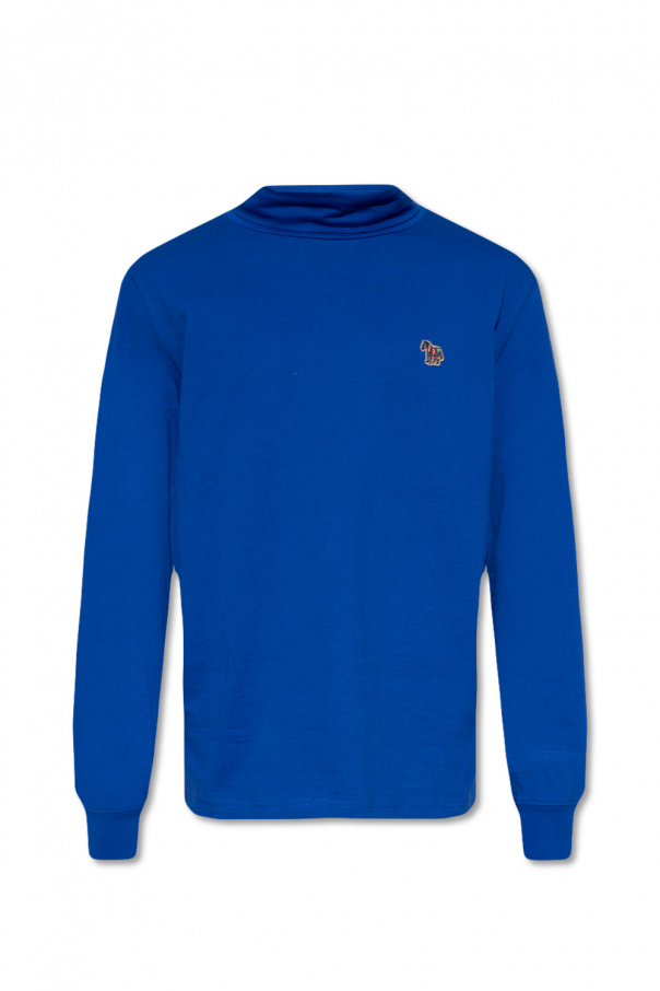 T-Shirt aus reiner Baumwolle mit Schriftzug Awesome Energy 616 J Just Cavalli snake motif sweatshirt