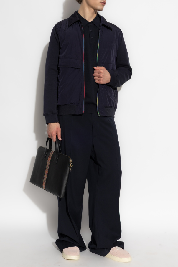 PS Paul Smith Polo con parche con logo