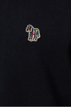 PS Paul Smith Polo con parche con logo