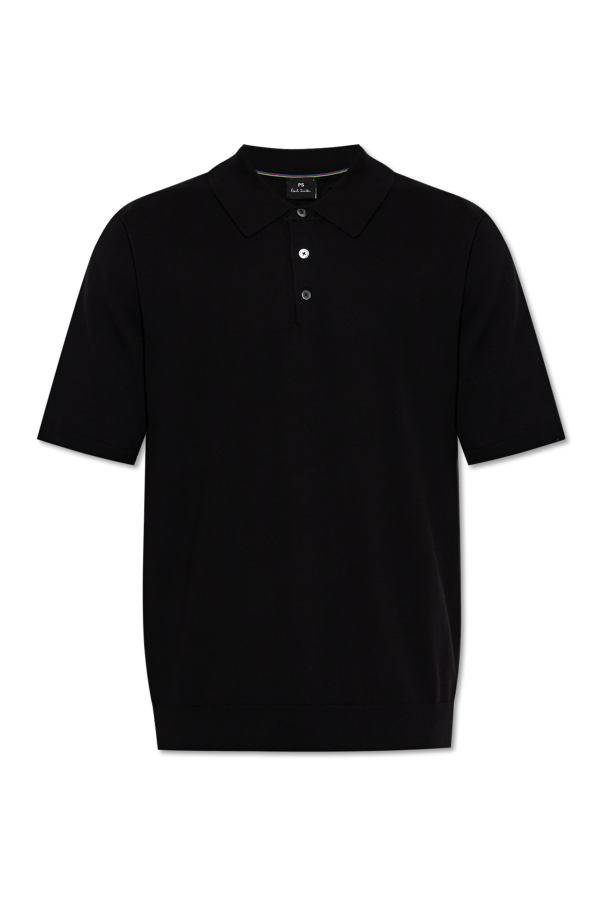 Polo shirt with logo-shaped patch od PS Paul Smith