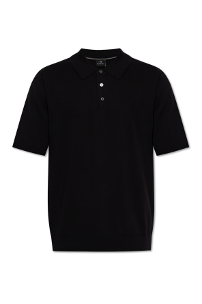 Polo shirt with logo-shaped patch od PS Paul Smith
