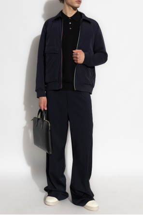 Polo shirt with logo-shaped patch od PS Paul Smith