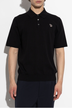 PS Paul Smith Polo shirt with logo-shaped patch