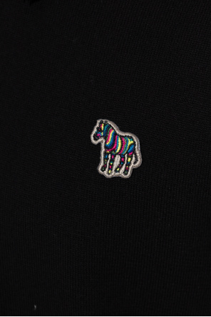 PS Paul Smith Polo shirt with logo-shaped patch