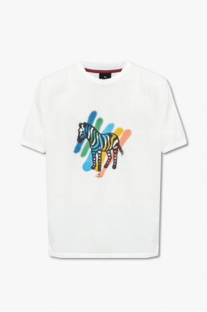 Aigner Kids logo bag-print T-shirt