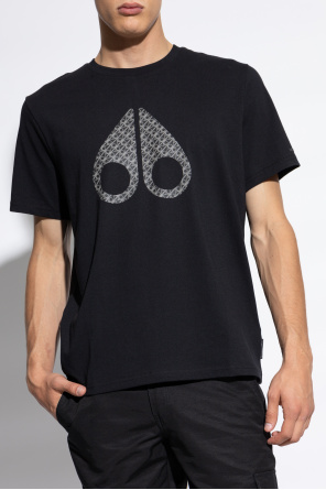 Moose Knuckles T-shirt with printed logo