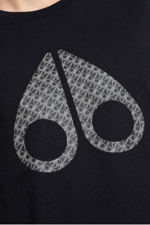 Moose Knuckles T-shirt with printed logo