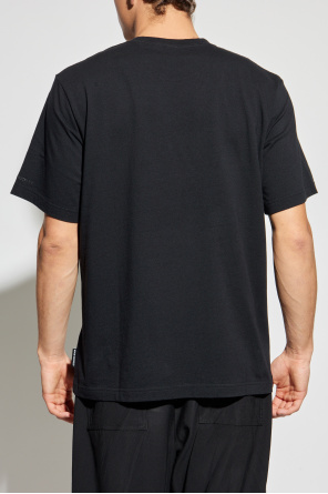 Moose Knuckles T-shirt z nadrukowanym logo