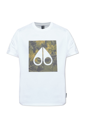 T-shirt mit aufgedrucktem logo od Moose Knuckles