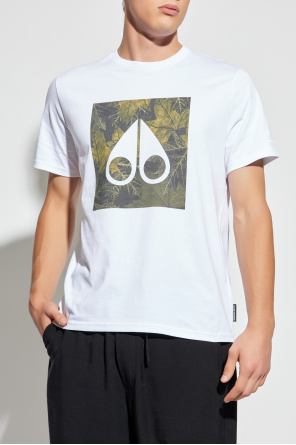 Moose Knuckles T-shirt with printed logo