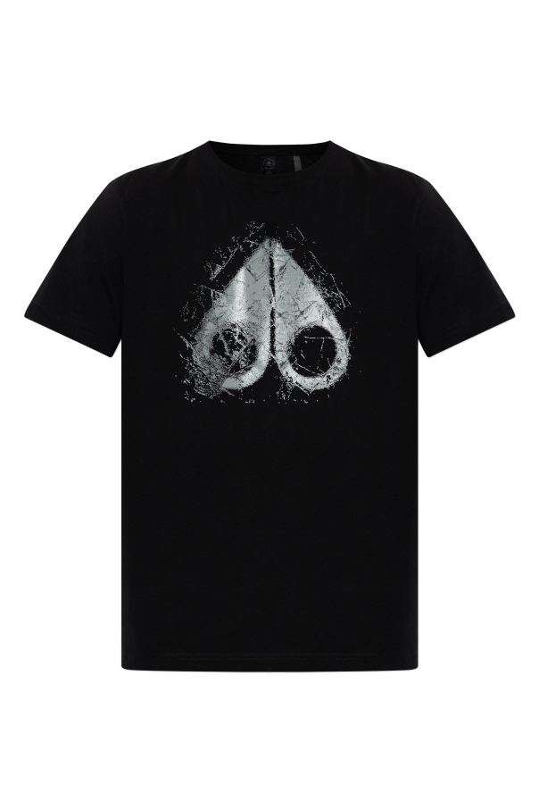 T-shirt with print od Moose Knuckles