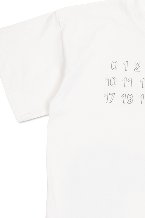 MM6 Maison Margiela Kids T-shirt z nadrukiem