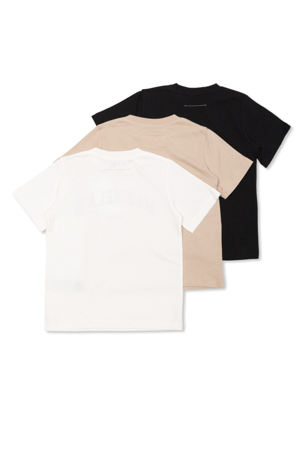MM6 Maison Margiela Kids Pack de tres camisetas