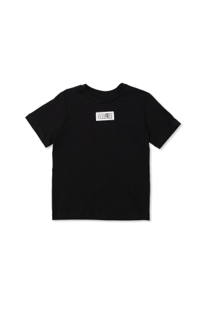 Camiseta con parche de logo