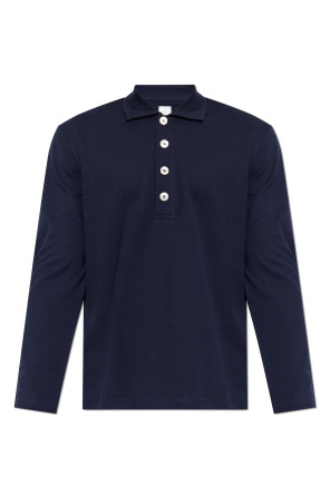 Bawełniane polo z długim rękawami
