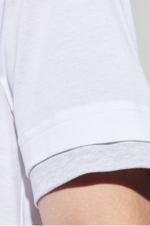 Eleventy Cotton T-shirt with a round neckline