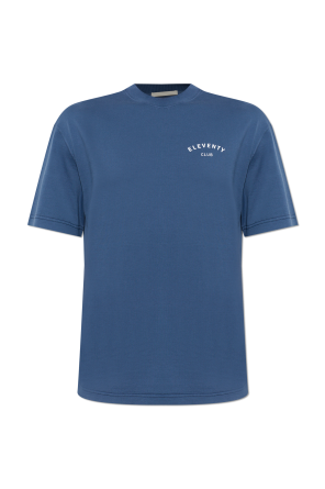 T-shirt with printed logo