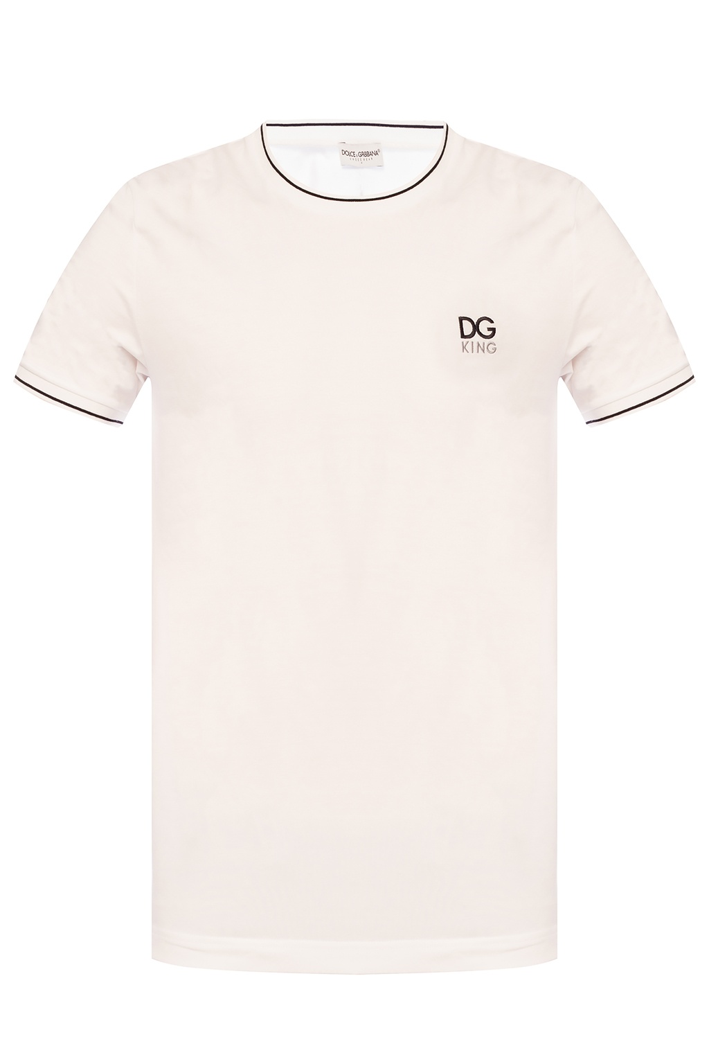 White Logo T-shirt Dolce & Gabbana - Vitkac Sweden