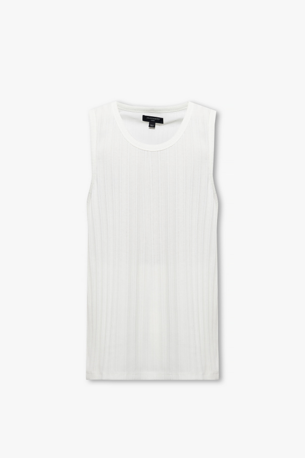AllSaints ‘Madison’ ribbed sleeveless T-shirt