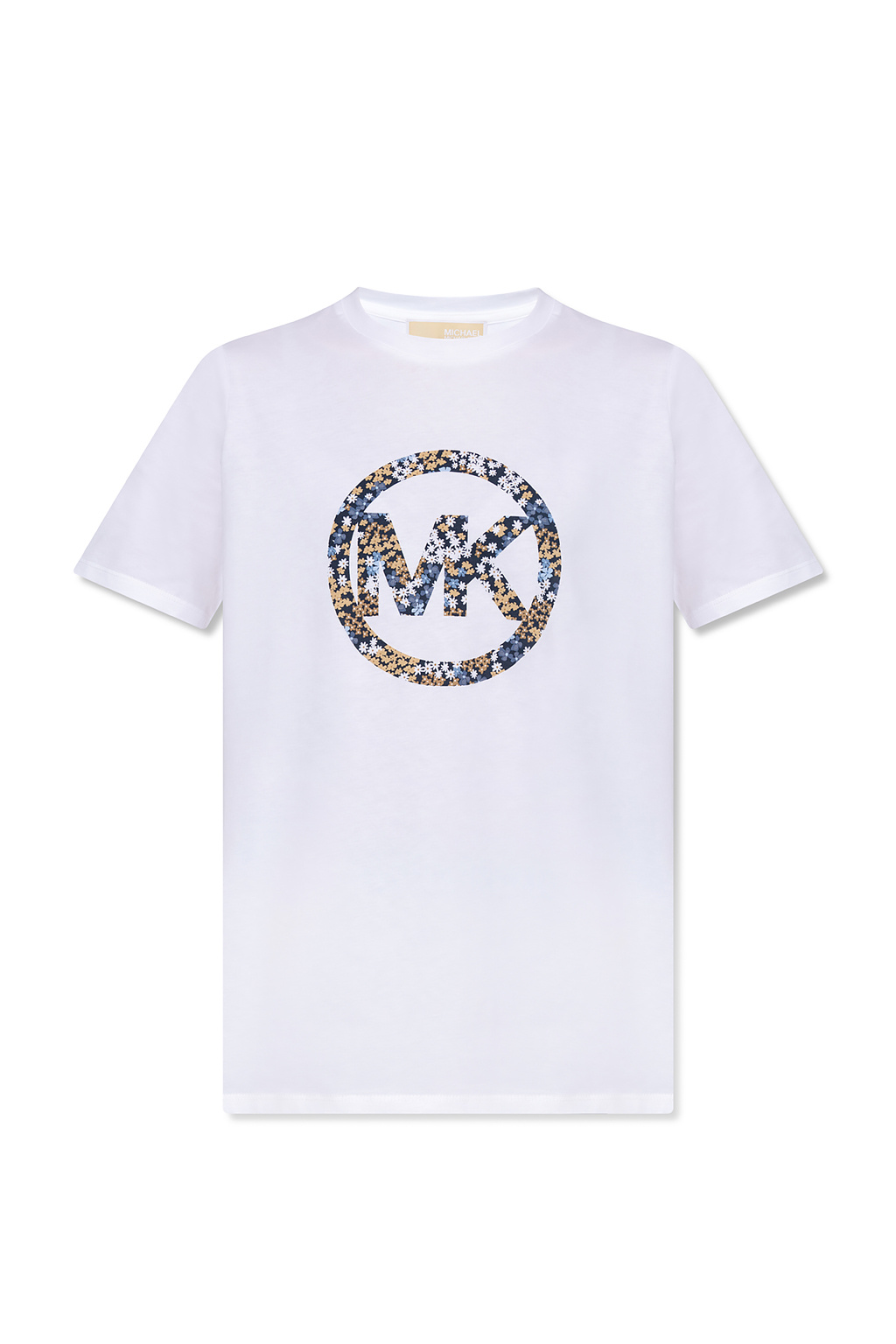 Michael Kors Outlet Michael tshirt in cotton jersey with logo  Black  Michael  Kors tshirt MB95MP197J online on GIGLIOCOM